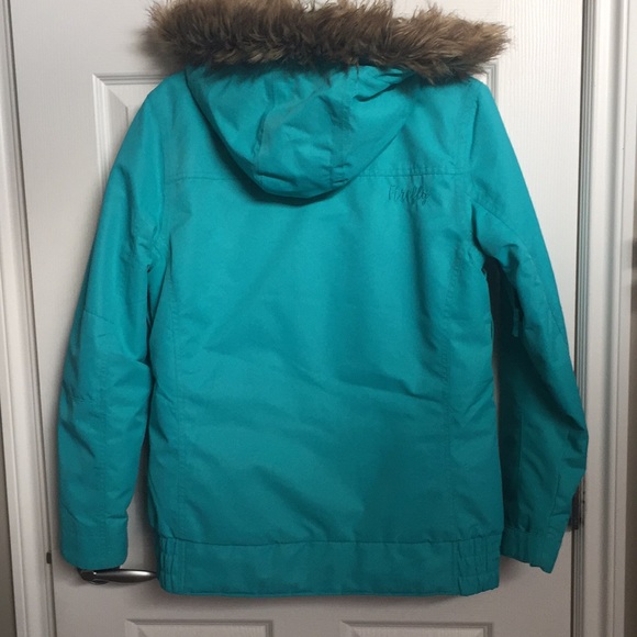 Turquoise Firefly Aquabase 5K Women's Winter Jacket - Picture 6 of 12
